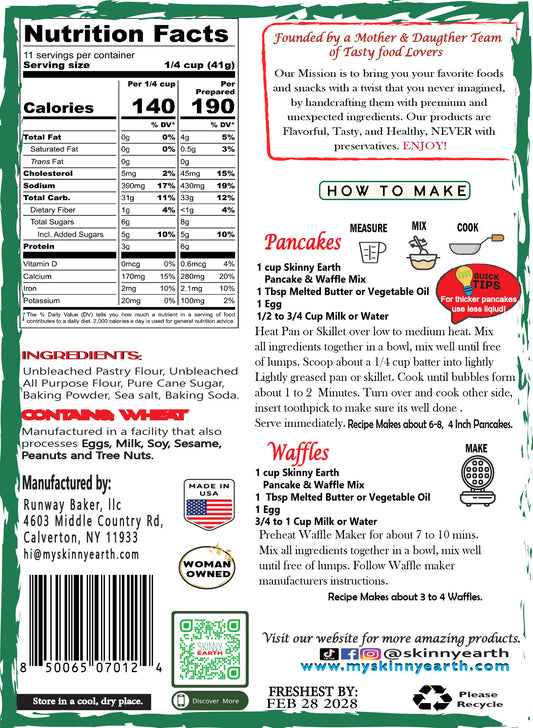 Classic Pancake and Waffle Mix 16 OZ