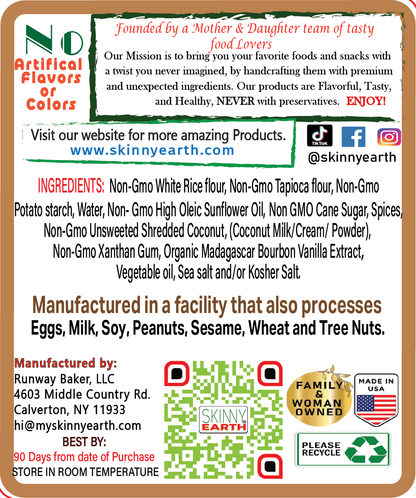Gluten Free Tropical Cane Coconut D'Crisp